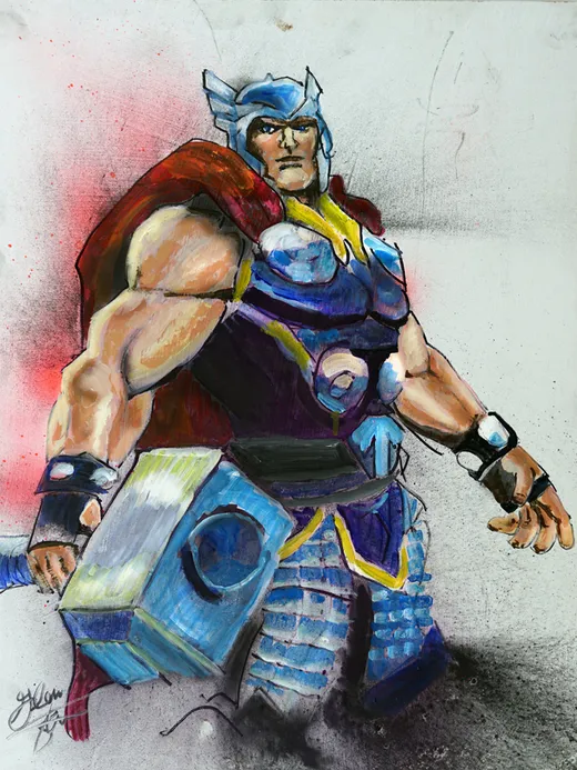 Thor painting